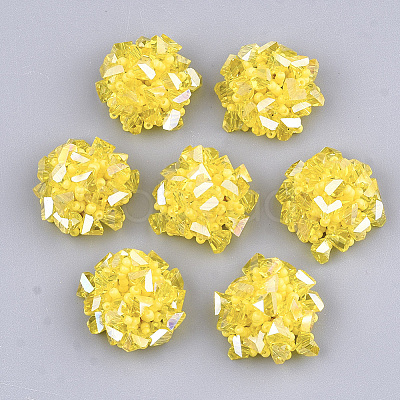 Glass Beads Cabochons FIND-T044-25D-1