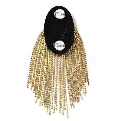 Detachable Iron Tassel Epaulettes FIND-WH0037-28G-1