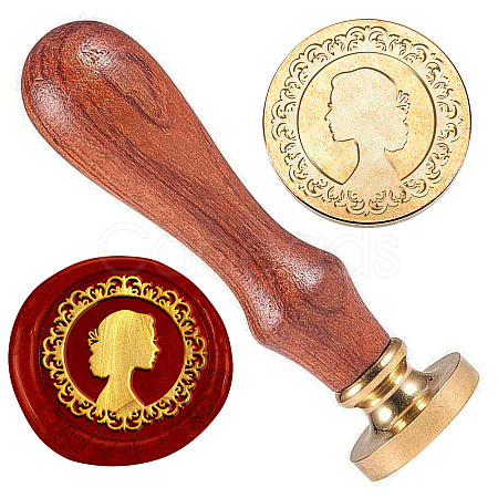 Wax Seal Stamp Set AJEW-WH0208-878-1