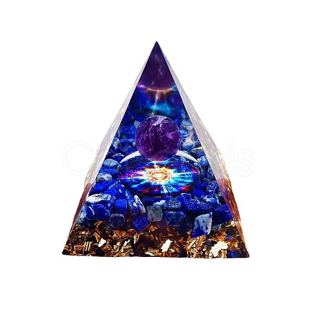 Orgonite Pyramid Resin Display Decorations PW23041981668-1