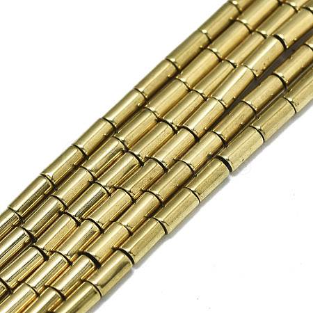 Electroplate Non-magnetic Synthetic Hematite Beads Strands G-S352-71C-01-1