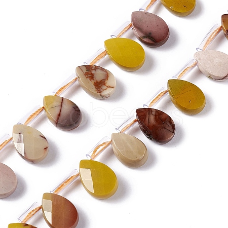 Natural Mookaite Beads Strands G-G805-B19-1