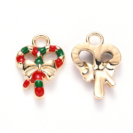 Alloy Enamel Pendants X-ENAM-S121-112-1