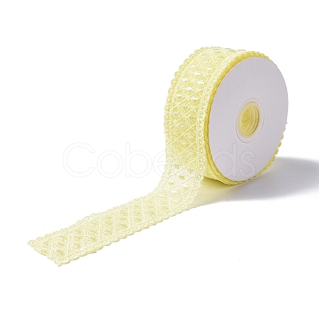 10 Yards Polyester Lace Trim Ribbon OCOR-C004-06A-1