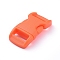 Plastic Adjustable Quick Side Release Buckles, for Luggage Straps Backpack Repairing, Rectangle, Red, 29x15mm, Hole: 10mm