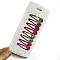 8Pcs Alloy Snap Hair Clips for Girl, Mixed Color, 60x20x10mm