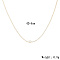 Brass Micro Pave Cubic Zirconia Necklaces for Women