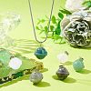 Unicraftale 6Pcs 6 Styles Natural Mixed Stone Pendants FIND-UN0001-38-2