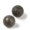 Natural Pyrite No Hole Sphere Beads G-K353-04D-40-2