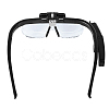 ABS Plastic LED Lamp Eyeglass Magnifier TOOL-F009-01-3