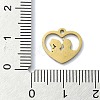 304 Stainless Steel Charms STAS-C097-38A-G-3