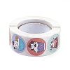 8 Patterns Paper Cartoon Sticker Rolls X-STIC-E001-16-2