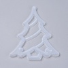Hollow Christmas Tree DIY Pendant Silicone Molds DIY-I034-06-3
