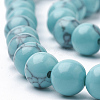 Synthetic Turquoise Beads Strands X-G-S295-11A-10mm-3