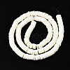 Handmade Polymer Clay Beads Strands CLAY-R089-6mm-133-3