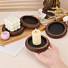Wood Candle Holders AJEW-WH0413-89-3