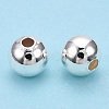 925 Sterling Silver Beads STER-S002-12-8mm-3