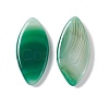 Natural Green Onyx Agate Pendants G-B030-10B-2