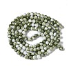 Baking Paint Glass Bead Strands GLAA-H031-01A-13-3