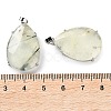 Natural Prehnite Pendants G-U002-01P-H-3