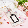 SUNNYCLUE DIY Interchangeable Dome Office Lanyard ID Badge Holder Necklace Making Kit DIY-SC0021-97E-4