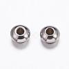 Tarnish Resistant 201 Stainless Steel Beads Spacers STAS-K146-068-4mm-1