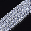 Electroplate Glass Beads Strands EGLA-A034-T4mm-A20-1