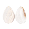 Natural Freshwater Shell Big Pendants SHEL-T020-02-3