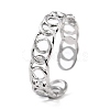 Tarnish Resistant 304 Stainless Steel Finger Rings RJEW-L102-06P-3