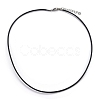 Round Leather Cord Necklaces Making MAK-I005-1.5mm-2