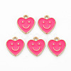 Alloy Enamel Charms X1-ENAM-T016-12-RS-4