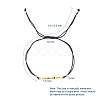 Adjustable Braided Bead Bracelets BJEW-JB04853-3