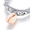 (Jewelry Parties Factory Sale)Korean Waxed Polyester Cord Wrap Bracelets BJEW-JB04061-2