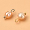 12Pcs 2 Colors Natural Cultured Freshwater Pearl Charms FIND-YW0004-28-2