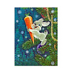 DIY Easter Theme Rabbit Pattern Full Drill Diamond Painting Canvas Kits DIY-G074-01F-1