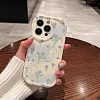 Tulip Cat Pattern TPU Plastic Mobile Phone Cover PW-WGD8F46-11-3