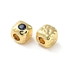 Brass Micro Pave Cubic Zirconia Beads KK-P256-09G-04-2