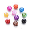 Baking Paint Opaque Acrylic Beads MACR-S308-06A-1