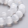 Natural Selenite Beads Strands G-L552H-16B-3