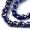 Opaque Glass Beads Strands X-EGLA-T008-16B-3