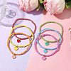 6Pcs Glass Seed Beaded Bracelets BJEW-JB10216-02-2