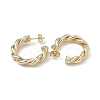 Long-Lasting Plated Brass Stud Earrings for Women EJEW-A088-02G-2