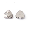 201 Stainless Steel Cabochons STAS-C057-15P-1