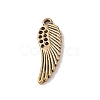 Tibetan Style Alloy Pendant Rhinestone Settings TIBE-Q090-35AG-1