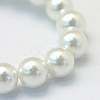 Baking Painted Glass Pearl Round Bead Strands X-HY-Q003-10mm-01-3