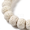 Natural Lava Rock Dyed Beads Strands X-G-Z036-A01-04-3