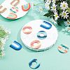 SUPERFINDINGS DIY 6 Pairs Polymer Clay Dangle Earring Kits DIY-FH0002-19-4