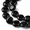 Natural Obsidian Beads Strands G-C159-A03-01-4