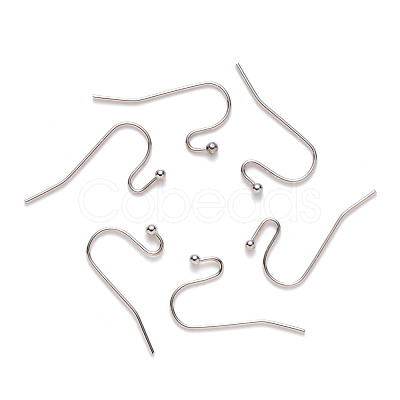 Non-Tarnish 304 Stainless Steel Earring Hooks X-STAS-S111-005-1