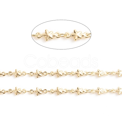 Brass Star Link Chains CHC-E021-12A-1